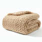 Manta de peso beige 7kg para reducir ansiedad