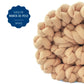 Manta ponderada beige 7kg para adultos